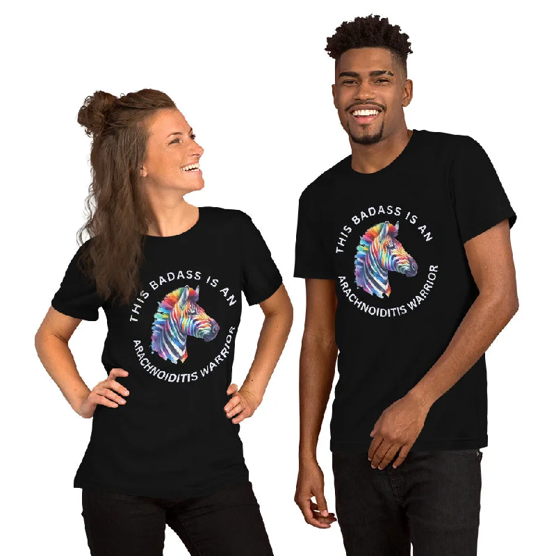 This Badass is an Arachnoiditis Warrior Unisex t-shirt